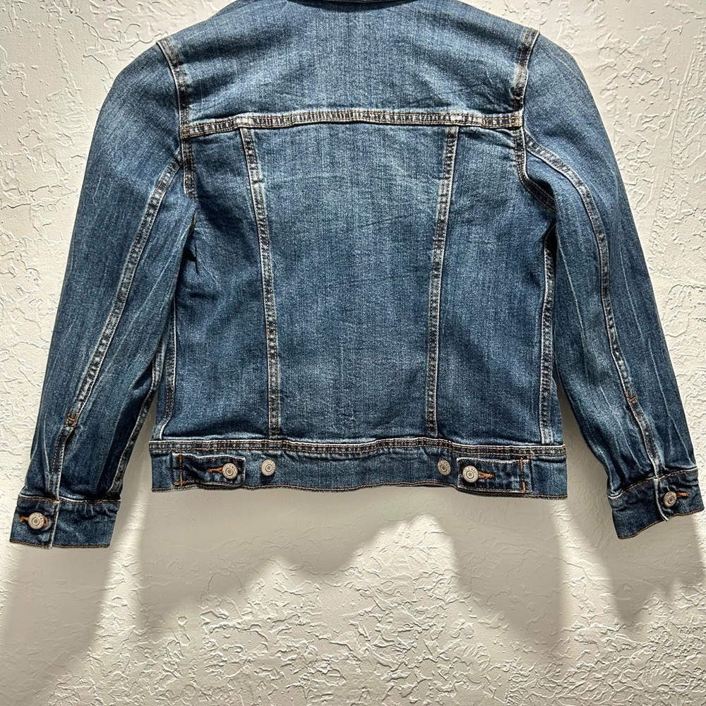 Old Navy Blue jean jacket size xs - Picture 2 of 10